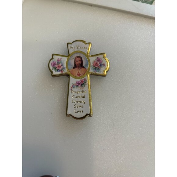 Lot Of Religious Crucifixes Handmade Rosaries Scapula & Finger Rosary Keychain - Picture 8 of 13